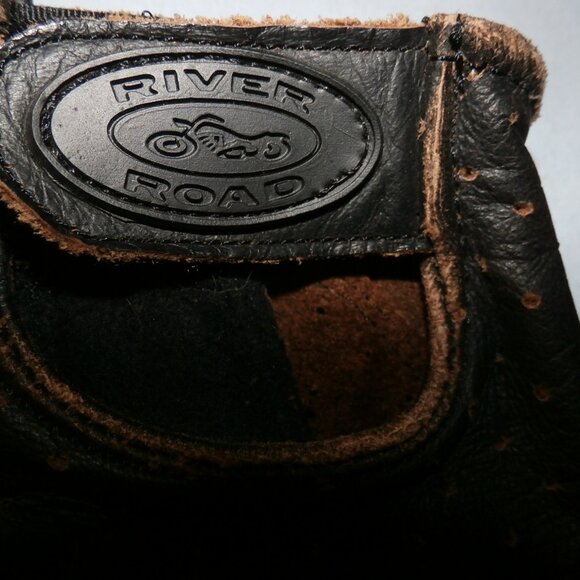 Vintage River Road Men's Leather   Outlaw Motorcycle Gloves Size Med  / NEW - Picture 3 of 16